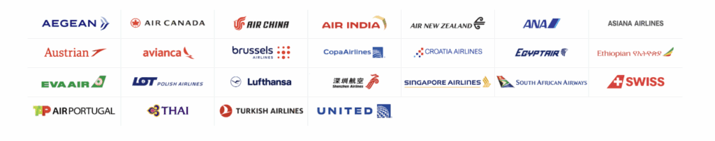Star Alliance member airlines