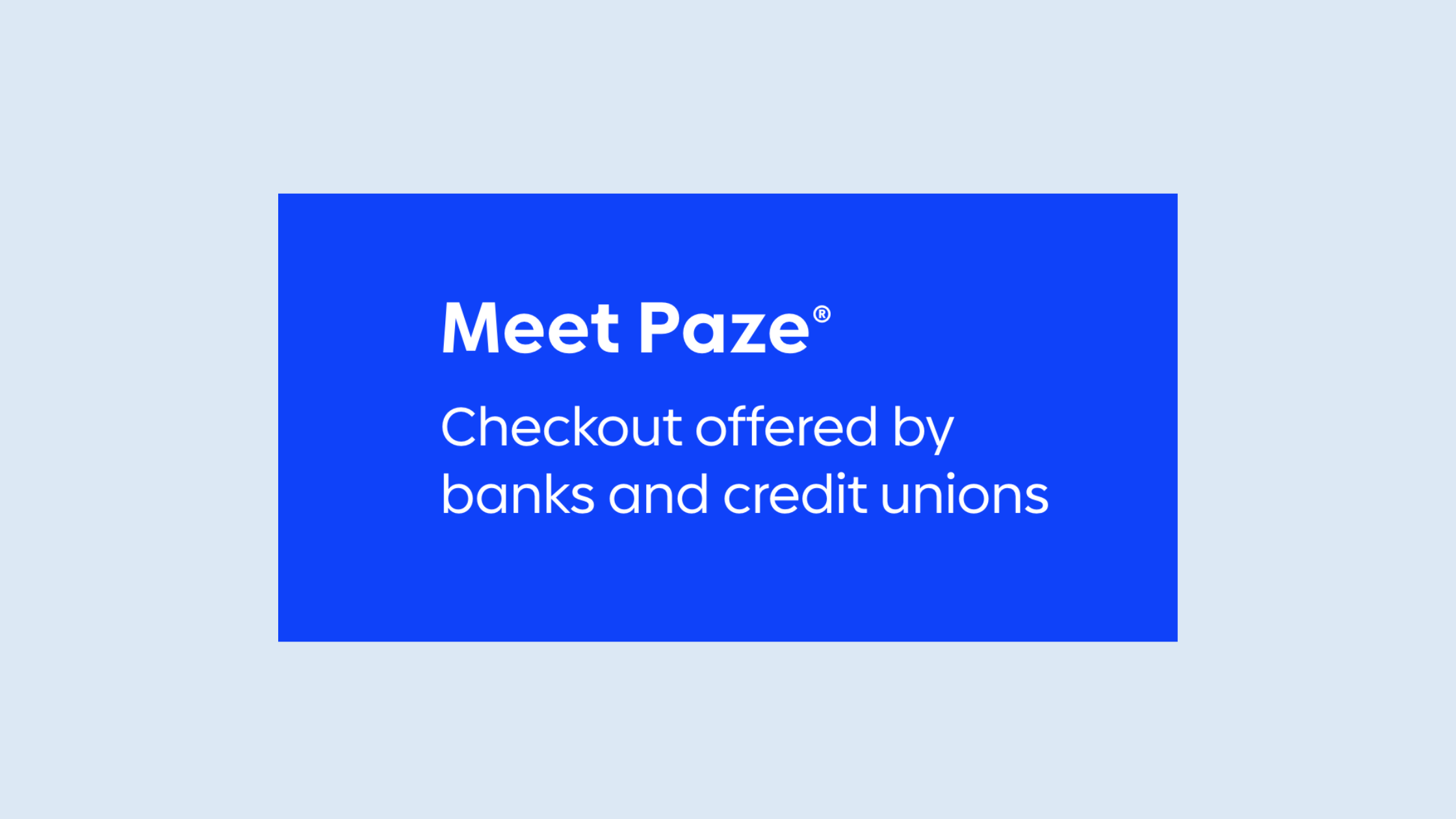 Paze Chase Offer