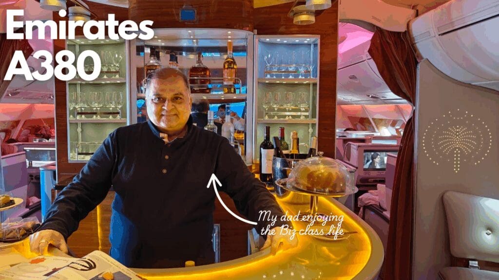 Emirates A380 Bar & Lounge