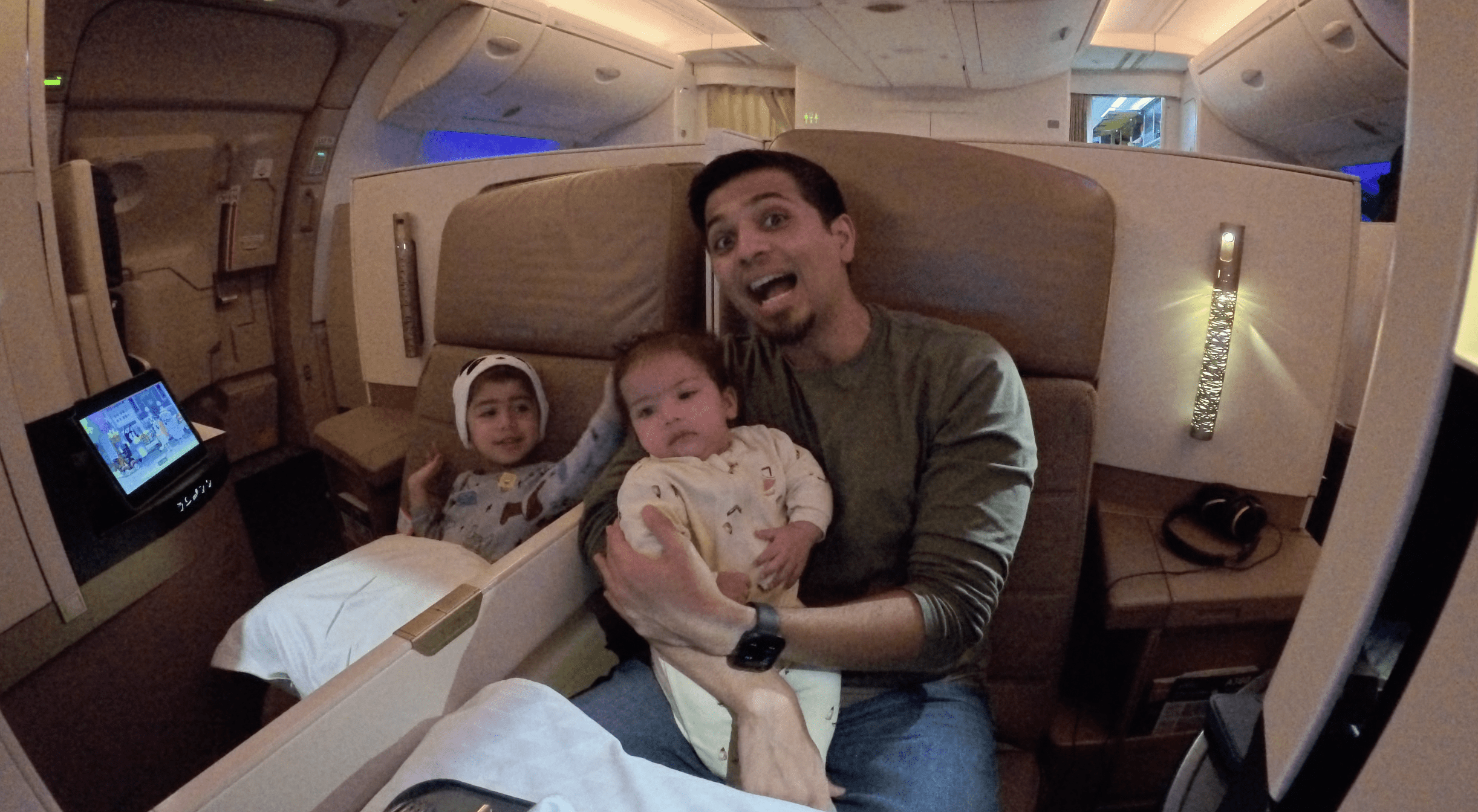 Etihad A30 Business Class